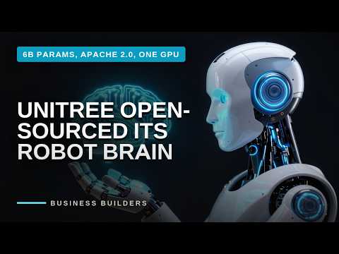 Unitree Open-Sources Its 6B Humanoid Brain