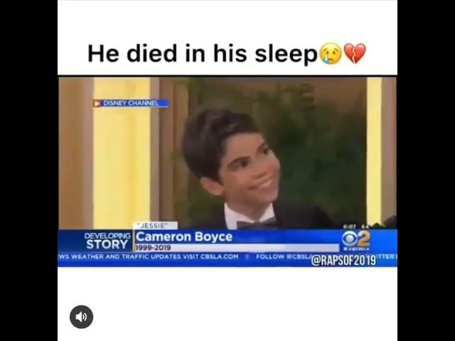 Fans react to Cameron Boyce death 💔🫶🏾