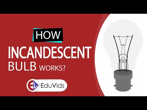 How Incandescent bulb works? | EduVids - Educational