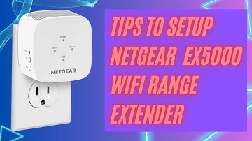 NETGEAR EX5000 AC1200 WiFi Range Extender Setup