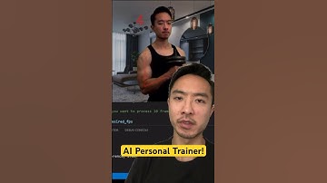 AI personal trainer! #YOLOV8 #computervision