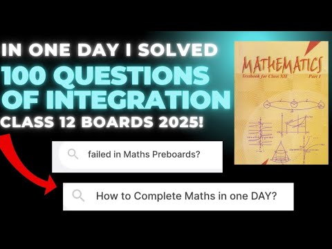 How to Score 95 in Maths Board Exam Class 12! - YouTube