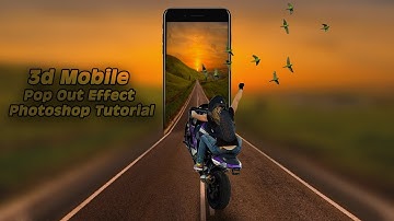 3d Effects Mobile | Pop Out Effect | Photoshop Tutorial