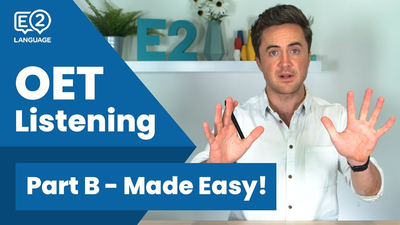 OET MADE EASY | Listening Part B | Questions with Jay!