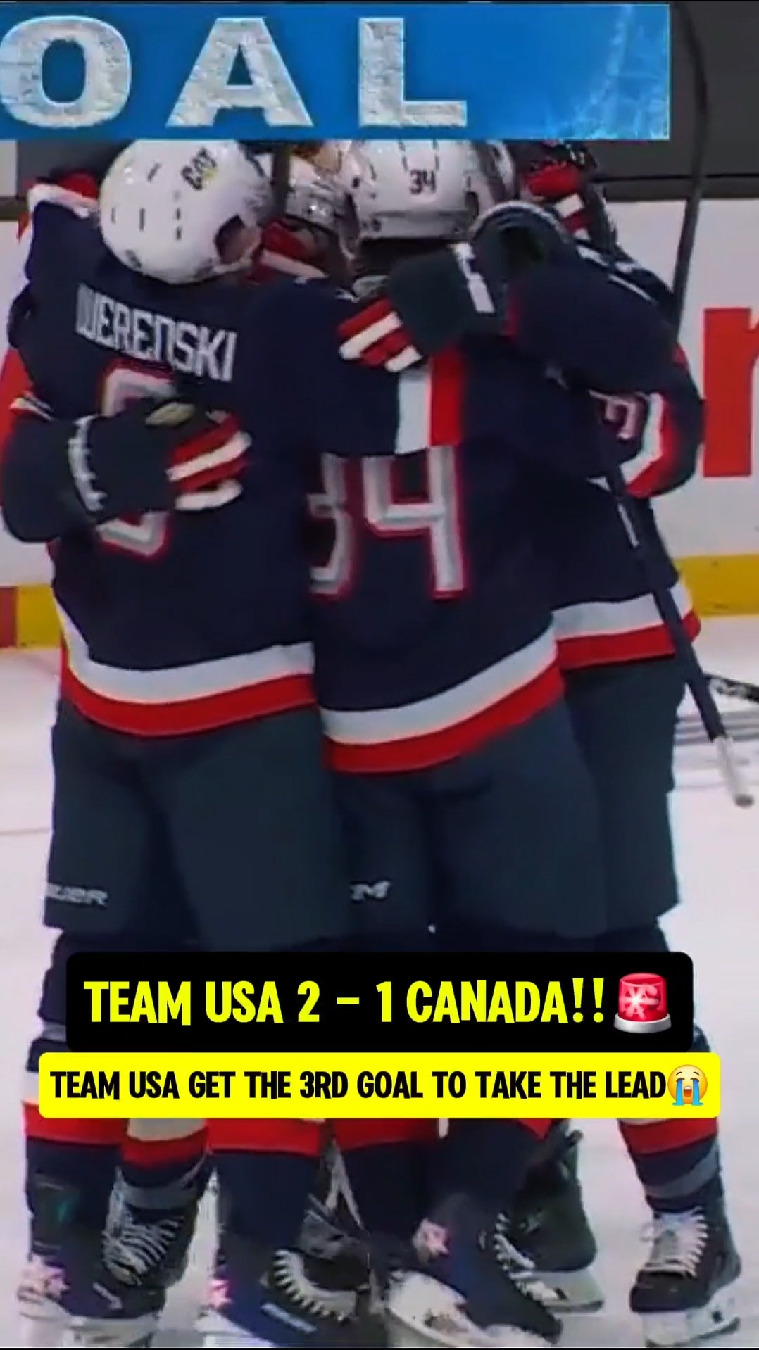 Team USA comes back from 1-0 down to take the lead?