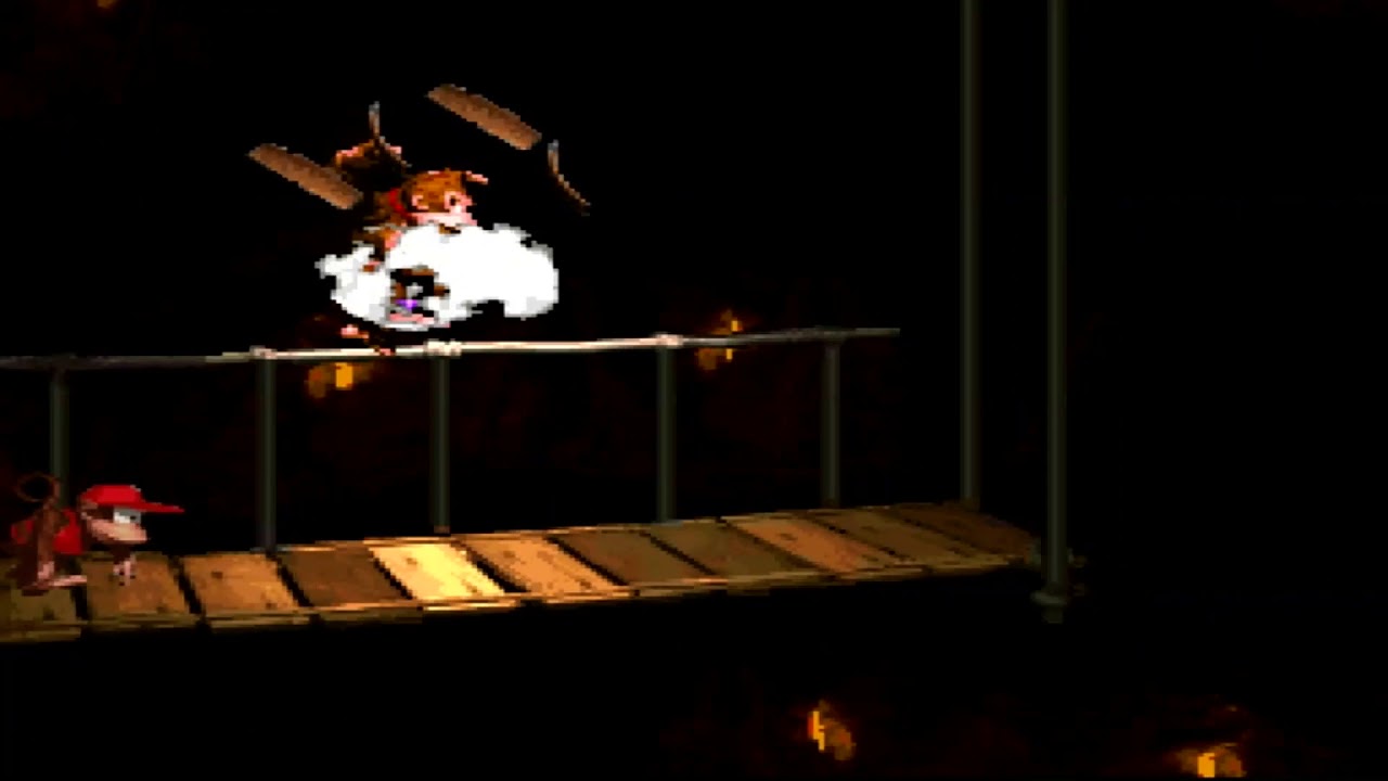 Donkey Kong Country (SNES) Chimp Caverns Tanked Up Trouble YouTube