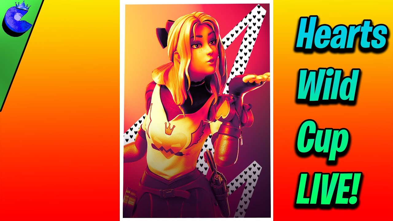 🔴  HEARTS WILD CUP LIVE ON 60FPS CONSOLE 🔴 (FORTNITE BATTLE ROYALE)