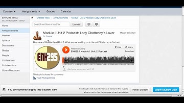 How to Access Course Materials in Your Canvas Course (Students)