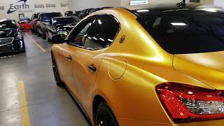 2016 Gold Maserati