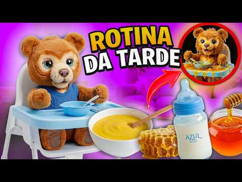 ROTINA DA TARDE do URSO ROBÔ 🤩😱 *o Freddy comeu muito!!