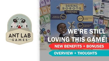 Raising Robots: Friends Expansion | Board Game | Preview