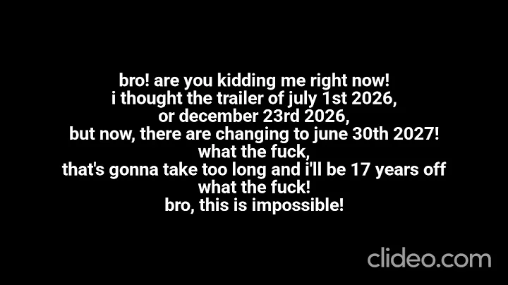 SHREK 5 WILL BE RELEASE IN JUNE 30TH 2027! THIS SUCKS!