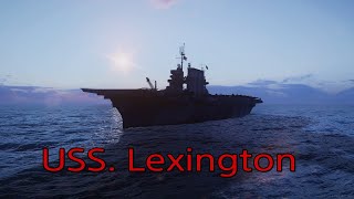 World of warships legends jak na? USS. LEXINGTON.