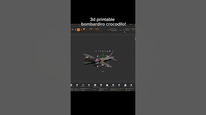 bombardiro crocodilo for 3d printing!