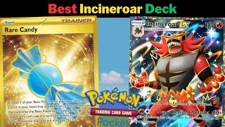 BEST INCINEROAR EX DECK Right Now! (with Decklist) - Pokemon TCG Pocket