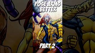 How To Pose Arms Like A Comic Book Artist || Jean Grey