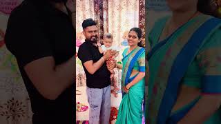 😂😂🤣 #mundan #funny #babygirl #love #viralvideo #daughter #comedy #culture #vidhi #momdad