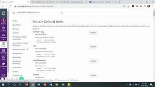 Undelete in Canvas screenshot 4