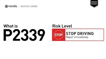 What is P2339 Engine Code [Quick Guide]