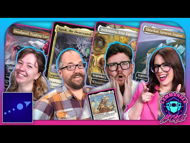 Commander CHAOS w/ @LRRMTG feat. Wheeler & Nelson | Deadpool v. Yarok v. Yoshimaru v. Shorikai