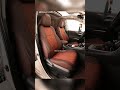EKR custom brown seat cover for Toyota Wildlander