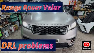 Ramge Rover Velar Drl Headlight Problems Part 1