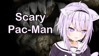 [Nekomata Okayu] Okayu plays a scary Pac-Man game [Dark Deception] [Hololive EN Sub]