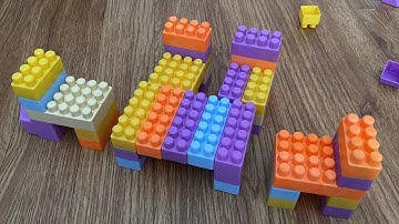 Satisfying DIY How to Build Chairs and Table | Building Blocks 🪑✨ #HowToBuildLego #LegoBuild