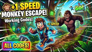 HURRY! Get ALL Working Codes for +1 Speed Monkey Escape NOW! 🏃💨