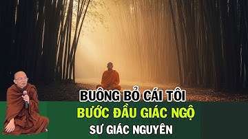 Buông Bỏ Cái Tôi – Bước Đầu Giác Ngộ | Sư Giác Nguyên | Sư Toại Khanh