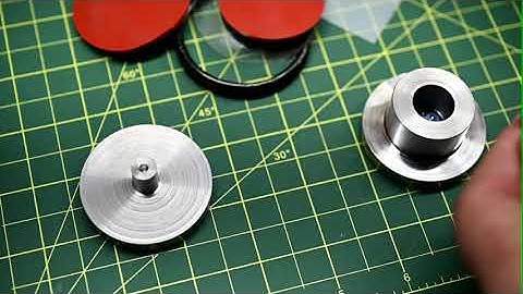 Making a crystal for a dial indicator