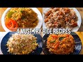 4 EASY &amp; MUST TRY RICE RECIPES | ४ आसान ओर झटपट राइस रोसिपीस