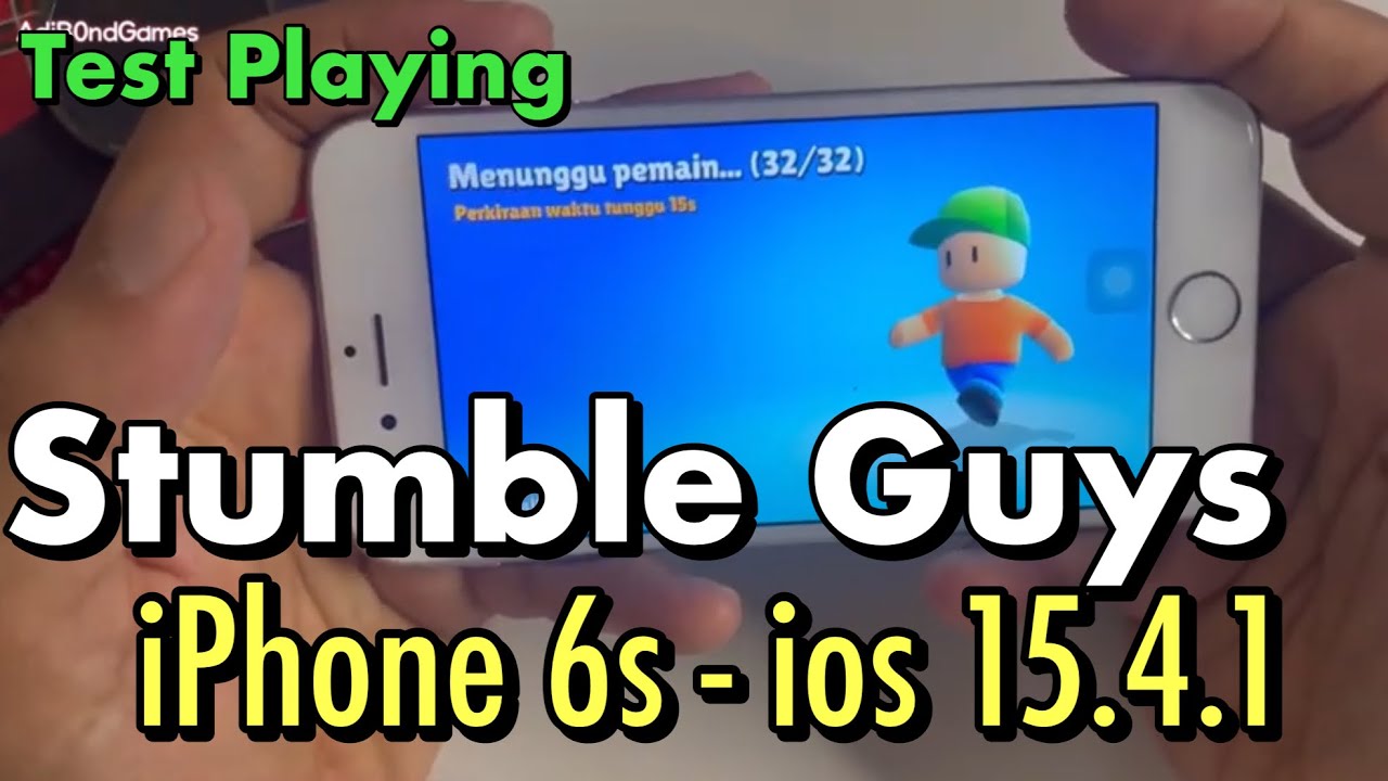 Stumble Guys on iPhone 6s