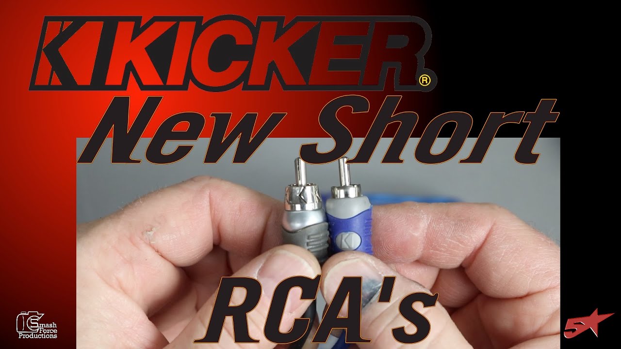 У Kicker есть 2 новых коротких RCA, это фантастический обзор