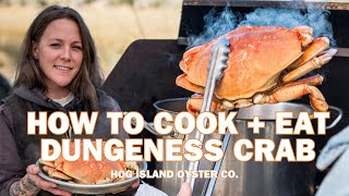 Chef Burgess Shows Us How to Cook + Eat Dungeness Crab // Hog Island Oyster Co.