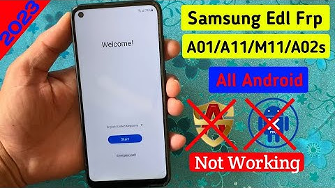 Samsung Edl Mode Frp Bypass | A01/A11 F U M /A02S Frp Remove Package Disabler Not Alliance Shield