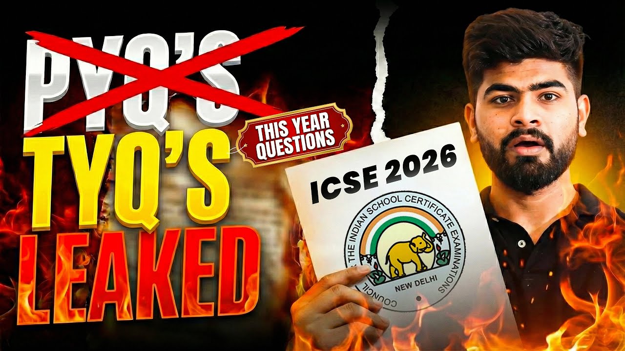 😱 ICSE 2026 Students: Study THESE Questions ONLY!
