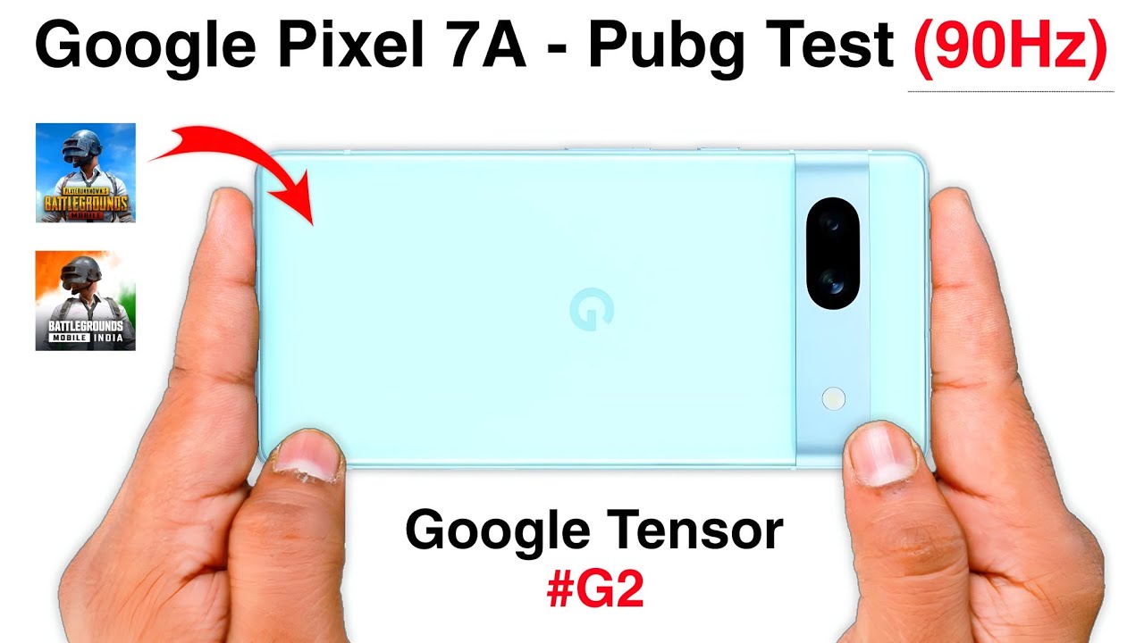 Google Pixel 7a Pubg Test. Graphics Test.?🔥