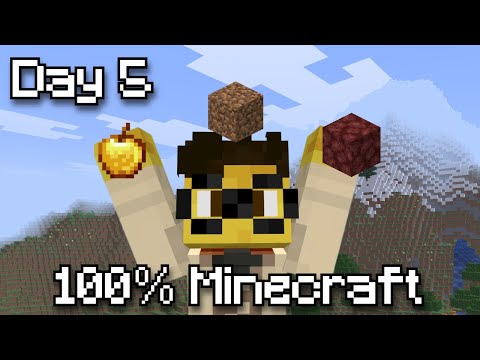 Day 5 - Trying to 100% Minecraft Hardcore