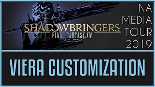 FFXIV: Shadowbringers - Viera Customization Preview