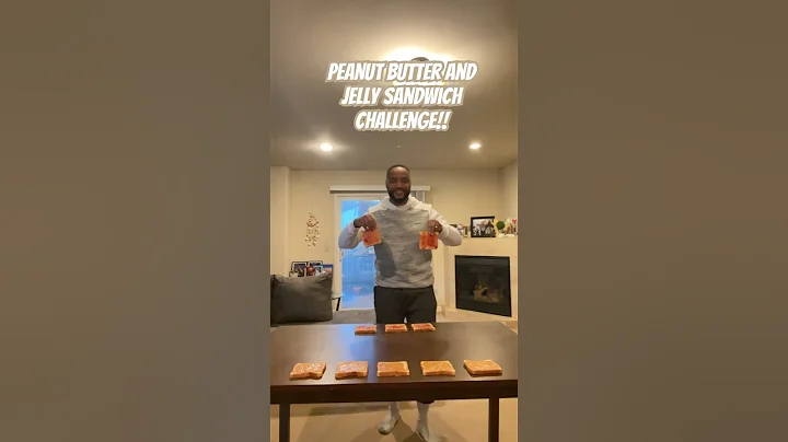 PEANUT BUTTER AND JELLY SANDWICH CHALLENGE!!!🥪🥜#shorts #challenge #familygamenight