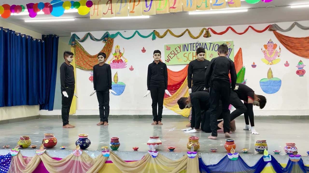 Act | Wesley International School | Diwali function 2021