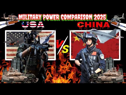 USA vs China Military power comparison 2025 || China vs USA military ...