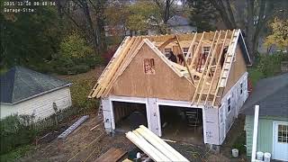 Building a Custom Amish Garage