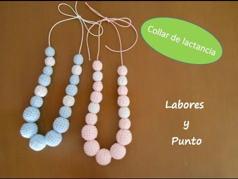 Collar de Lactancia 👩‍🍼 Tejido a crochet ✔️bebé feliz 👶heydcrochet 