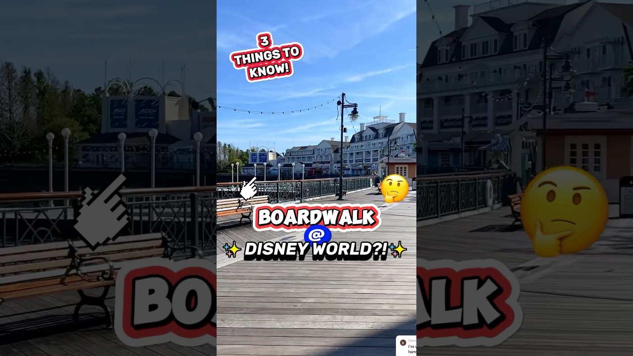 Boardwalk @ Disney World?! 😮🏰 (Disney’s Boardwalk Activities & Resorts)