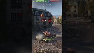 WoT реплей | T110E5 тащит против GPT-75 — уличный бой и напряжённая схватка на Линии Зигфрида