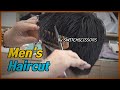 Switchscissors mens haircut asmr