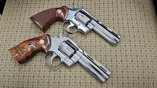 Colt Python Old and New Side by Side without Bar code!!!!!!!