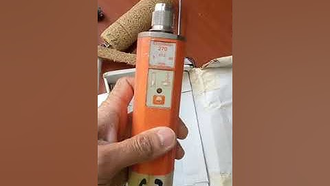 Elcometer 270 Pinhole Detector.